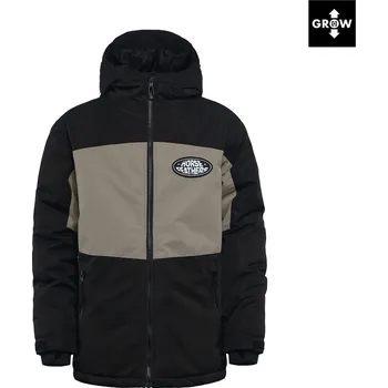 Dětská bunda Juno - black/taupe velikost S