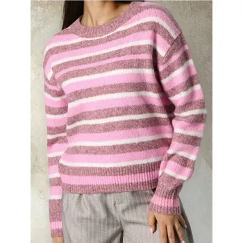 Dámský svetr Sinsay - Pruhovaný svetr s příměsí vlny - vícebarevná - 394FJ-MLC - 394FJ-MLC-S
