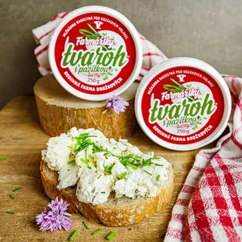 Tvaroh tučný s pažitkou, 250 g