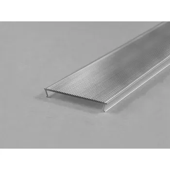 LED lišta Difuzor WIRELI C10B KLIP ČIRÝ (ŠIROKÝ ÚHEL), 4m (metráž)