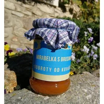 Mirabelkový džem s brusinkami, 280 g