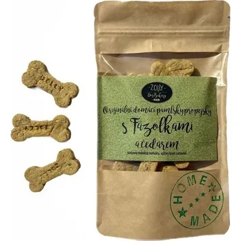 Pamlsek pro psa Pamlsky pro psy s fazolkami a čedarem - Zolly Dog Bakery, 100 g