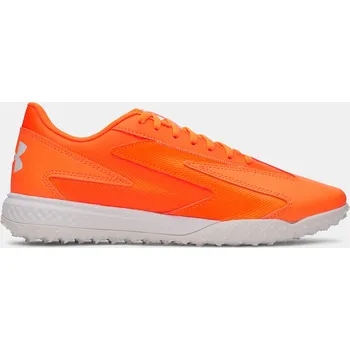 Kopačky Under Armour Unisexové turfy UA U Shadow Turf 3-ORG 3028293-825 Oranžová 47