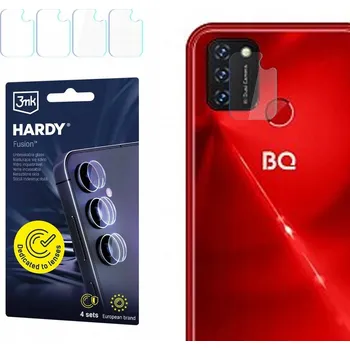 Pouzdro na mobilní telefon 4x Hybridní Sklo na objektiv fotoaparátu pro BQ 6631G - 3mk Hardy Fusion Lens