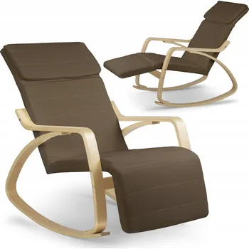 Křeslo Houpací křeslo Sofotel hnědé