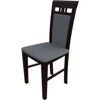 Jídelní židle Židle do kuchyně MOVILE 12 - ořech / šedá 1