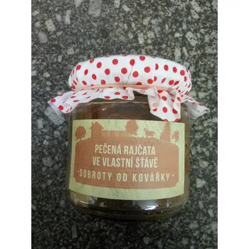 konzervovaná ryba Pečená rajčata ve vlastní šťávě, 200 g