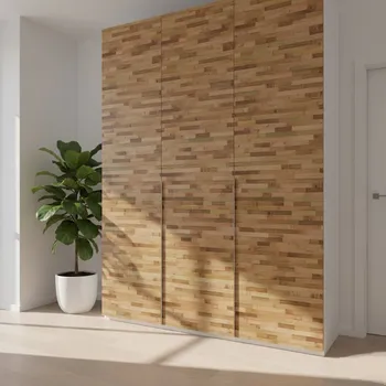 Tapeta DESIGN - FIX 0033N tapeta samolepicí - dřevěné lamely více odstínů, šířka 45 cm