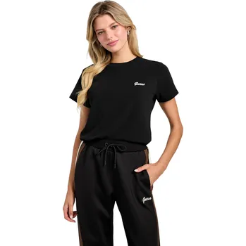 Pánské tričko GUESS ALBA SS CN T-SHIRT V5BI17KCBF1 JBLK L Velikost: S