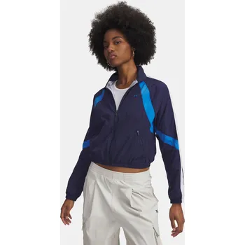 Dámská casual bunda Dámská bunda Under Armour UA Icon Crinkle Jacket-BLU 6007111-403 Modrá XS