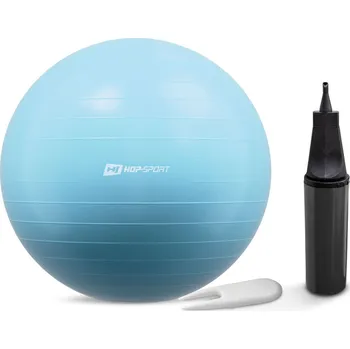 Gymnastický míč Hop-Sport Gymnastický míč s pumpou 45 cm modrý