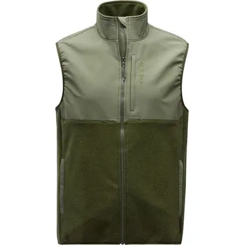 Rybářské oblečení Vesta Grundéns Bering Fleece Pro Vest - Deep Lichen Green/Deep Depths Velikost XXXL