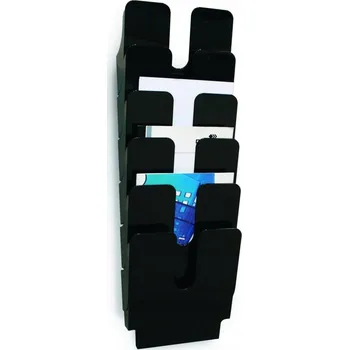 DURABLE prospektový stojan FLEXIPLUS 6 černý, pro formáty A4