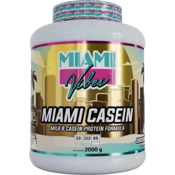 Protein Miami Vibes Miami Casein 2000 g - čokoláda + Sleva 3 % pro registrované