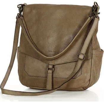 Kabelka MARCO MAZZINI Béžová crossbody z přírodní kůže (v187b) Velikost: ONE SIZE