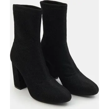 Dámská zimní obuv Sinsay - Kotníkové boty na podpatku - černá - 028GP-99X - 028GP-99X-40