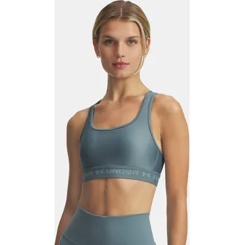 Podprsenka Dámská podprsenka Under Armour Crossback Mid Bra-BLU 1361034-587 Modrá MD