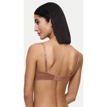 Podprsenka Triumph Podprsenka Bardot Signature Sheer 10224861 Hnědá 90D