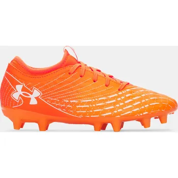 Kopačky Chlapecké kopačky Under Armour UA Magnetico Select 5 6000545-825 Oranžová 5