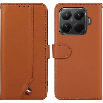 Pouzdro na mobilní telefon ABEEL 125023 ABEEL DELICATE Peněženkový obal Xiaomi 15T Pro hnědý