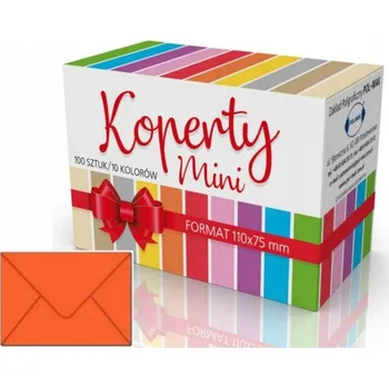 Obálka Barevné mini obálky Pol-Mak 110 x 75 mm, 100 kusů