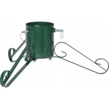 Stojánek na vánoční stromek Stojan na vánoční stromek GRANIG, kovový, zelený