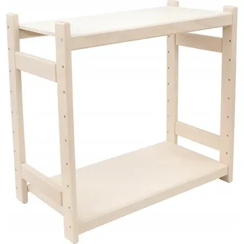 regál Regál Stolarstwo Wochnik 80 cm x 45 cm x 38 cm, tmavý buk