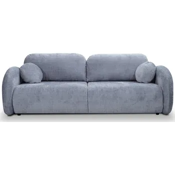 Pohovka Rozkládací dvoumístná pohovka BARRIE - blankytná