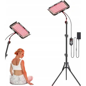 Lampička LÉČIVÁ LAMPA INFRAČERVENÁ LAMPA PRO TERAPII ČERVENÝM SVĚTLEM