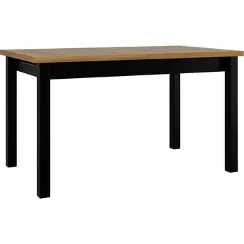 Jídelní stůl Rozkládací stůl do jídelny 140x80 cm CAMBERT XL 1 - dub grandson / černý