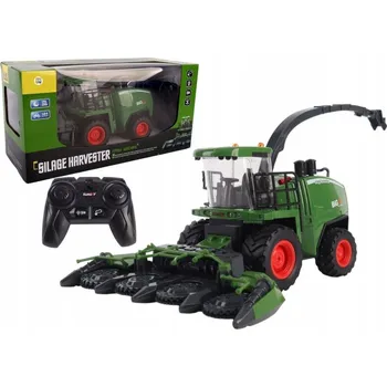 RC model auta KOMBÁJN NA DÁLKOVÉ OVLÁDÁNÍ S PÁROU A NÁKLADEM