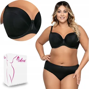 Podprsenka Ava vyztužená podprsenka černá velikost 100F