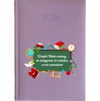 Kalendář Knižní kalendář 2026 A5 FunnyCase vícebarevný