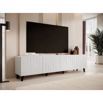 Televizní stolek VENETI TIMO bílý