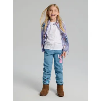 Dívčí džíny Sinsay - Džíny jogger Stitch - modrá - 513DU-50J - 513DU-50J-110