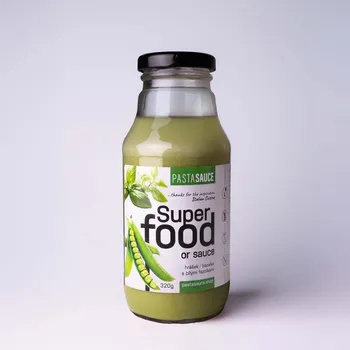 Super Food or Sauce - hrášek, bazalka s bílými fazolkami - 2-3 porce, 320 g