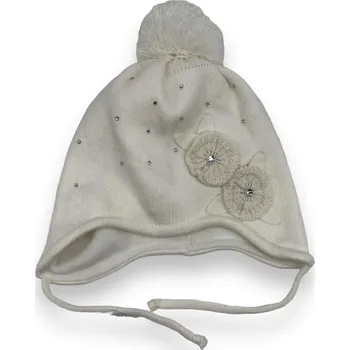 Čepice Fashion Dívčí zimní čepice GIGA Barva: Bílá