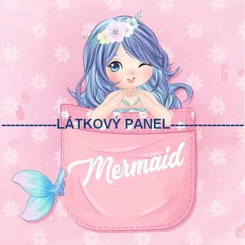 Látkový panel - Dětský - DE-129 Velikost: 30x30cm, Materiál: Teplákovina nepočesaná