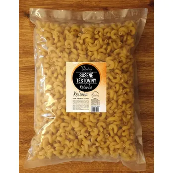 Kolínka semolinové těstoviny sušené, 1 kg