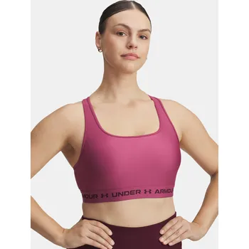 Podprsenka Dámská podprsenka Under Armour Crossback Mid Bra-RED 1361034-659 Červená XXL