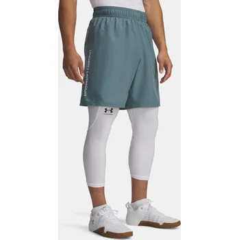 Pánské kraťasy Pánské kraťasy Under Armour UA Tech Woven Wordmark S 1383356-587 Modrá SM