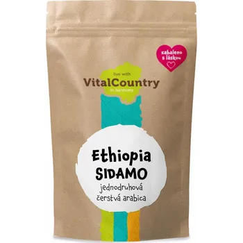 Káva Vital Country Vital Coutnry Ethiopia Sidamo káva Varianta: Zrnková, Množství: 500g