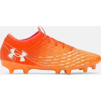 Kopačky Unisexové kopačky Under Armour UA U Magnetico Select 6000540-825 Oranžová 9