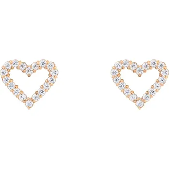 Náušnice Daniel Wellington dámské náušnice ocelové Mirelle Heart DW00401609