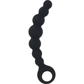 Intense Anal Beads Max černé anální kuličky 18,5 cm