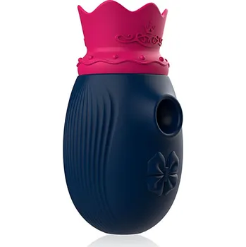 Vibrátor Intense Clit Stimulator 10 Licking and Suction (Blue)