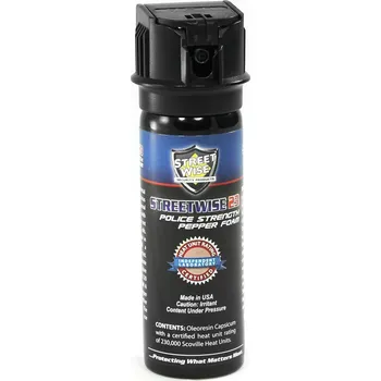 Obranný sprej Pepřová pěna Streetwise Police 23 - 89 ml