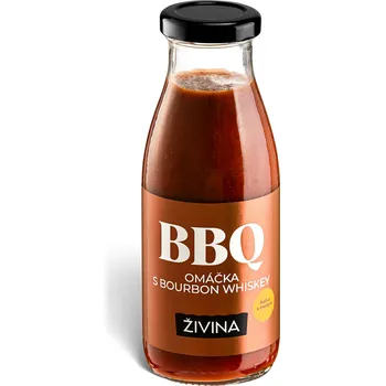 Omáčka BBQ omáčka Bourbon pálivá s medem, 270 g