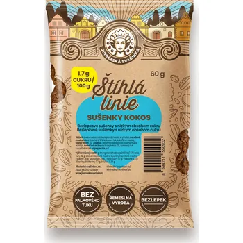 Sušenky kokos s proteinem z mandlí - štíhlá linie, 60 g