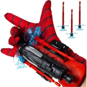 Spiderman rukavice s odpalovačem + šipky